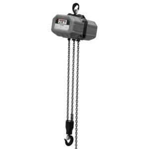 JET 1SS-1C-15 115V/230V 1 Ton 1 Phase Electric Chain Hoist w/ 15' Lift