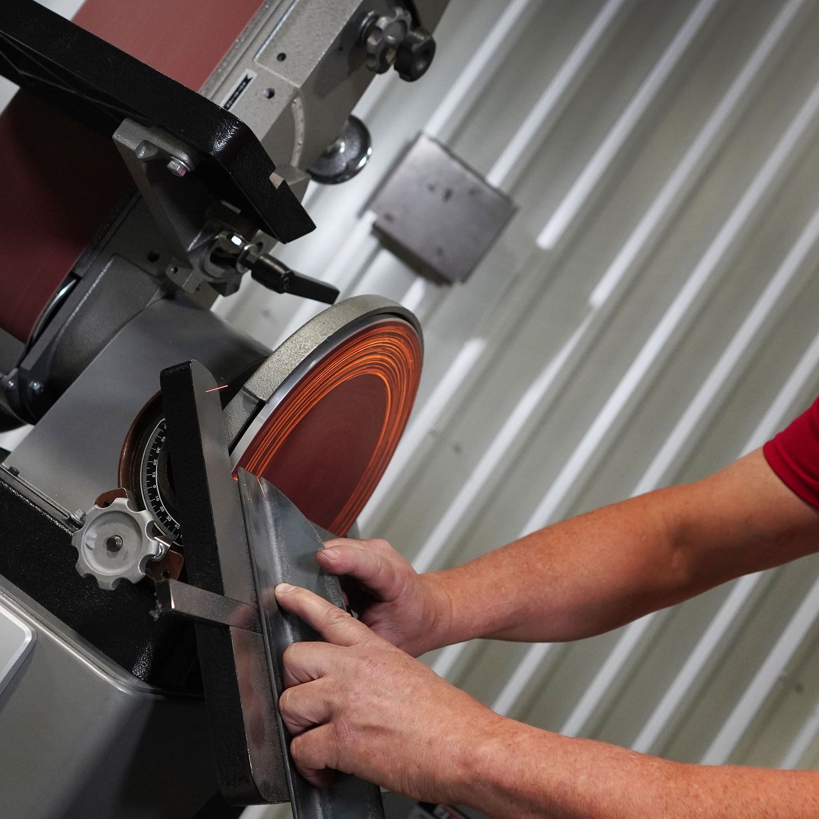 Jet JT1-112 J-64812VS 6" x 48" Belt w/ 12" Disc Finishing/Grinding Machine - Image 11