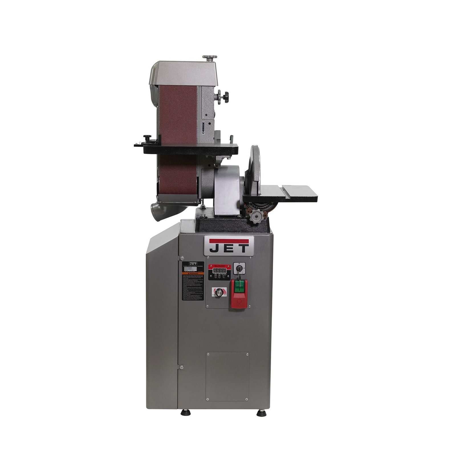 Jet JT1-112 J-64812VS 6" x 48" Belt w/ 12" Disc Finishing/Grinding Machine - Image 2