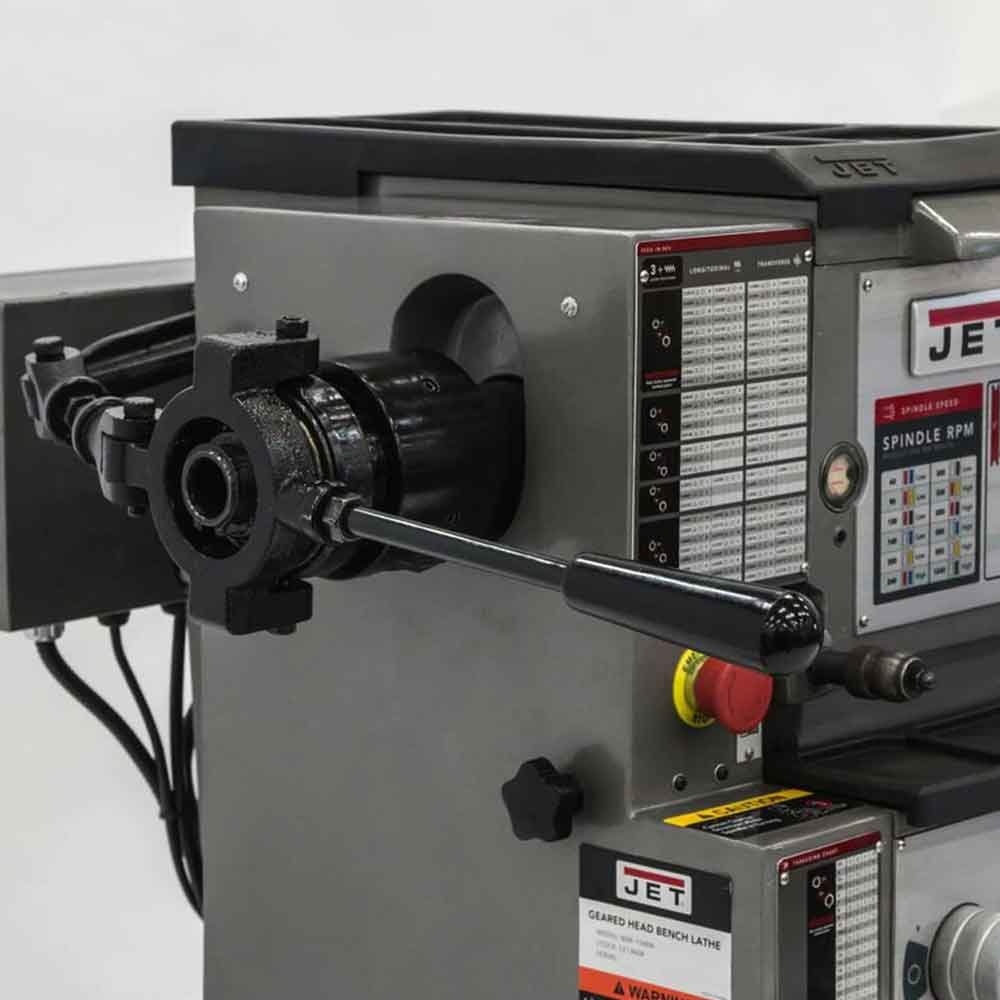 JET BDB-1340A 2-Hp 230V Quiet Operation Belt Drive Bench Lathe - 321360A - Image 3