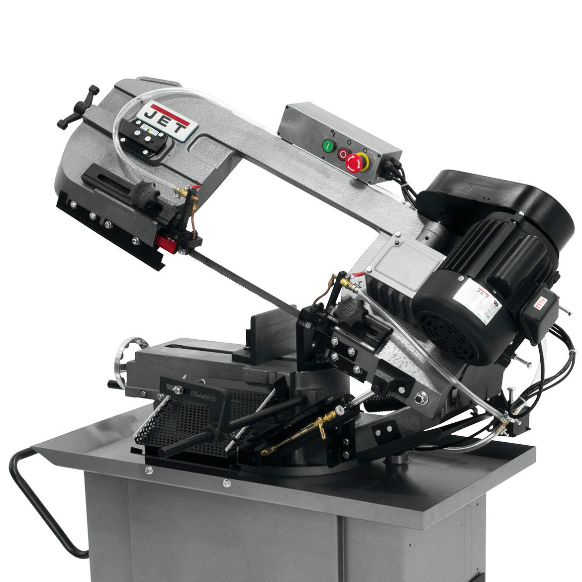 JET HVBS-710S 115/230V 7" x 10.5" Mitering Horizontal/Vertical Bandsaw - Image 2