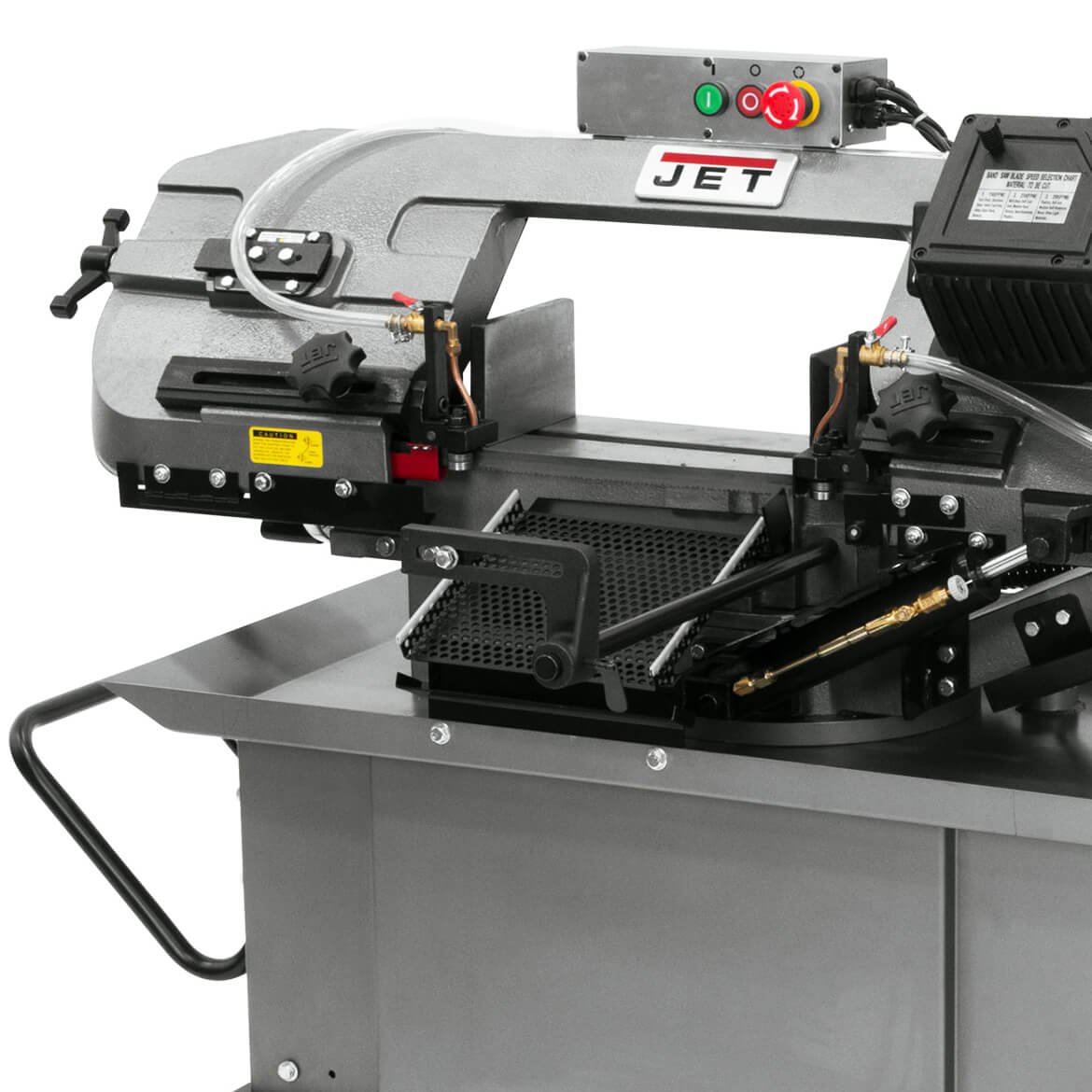 JET HVBS-710SG 7"x10.5" Mitering Horizontal/Vertical Bandsaw 115/230V 1PH 413452 - Image 2