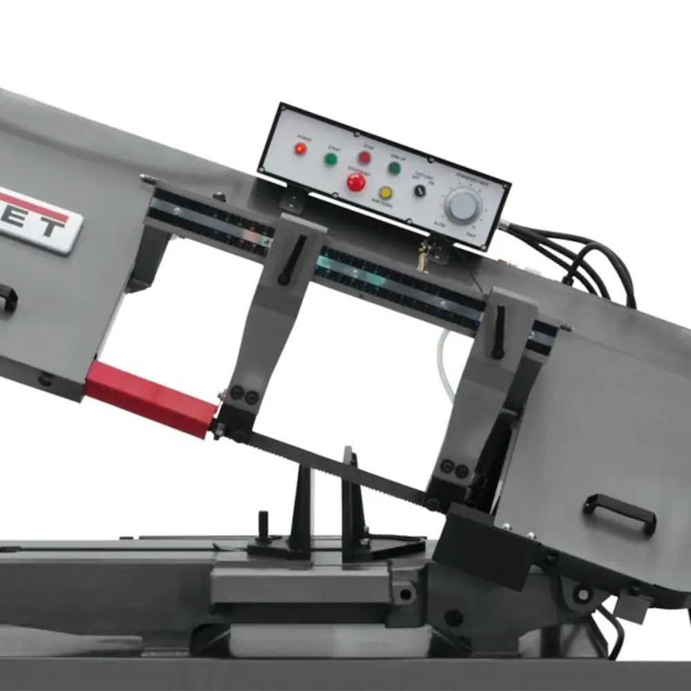 JET 414471 HBS-1321W 230V/460V 13" x 21" Semi-Auto Horizontal Durable Bandsaw - Image 3
