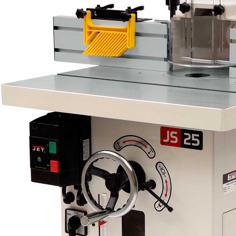 JET JWS-25X 3-Hp 230V 1-Ph Heavy Duty Cast Iron JET Shaper - Image 4