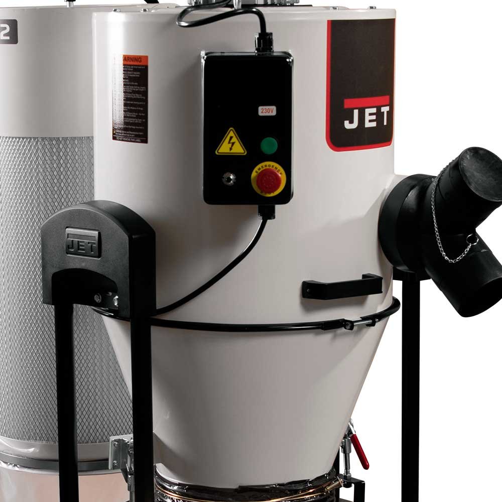 JET 717520 JCDC-2 230V 2-HP Cyclone Dust Collector - Image 2