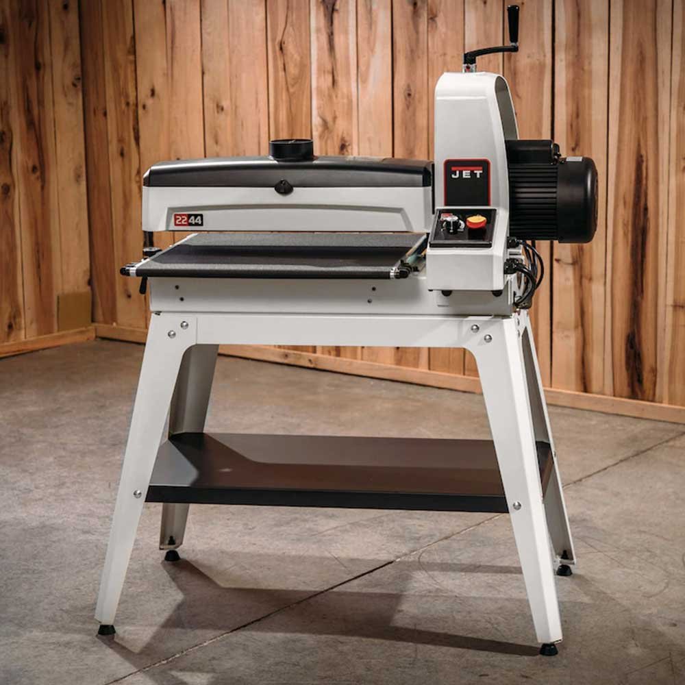 Jet JWDS-2244 115-Volt 5-Inch x 22-Inch Drum Sander w/Open Stand - 723540OSK - Image 5