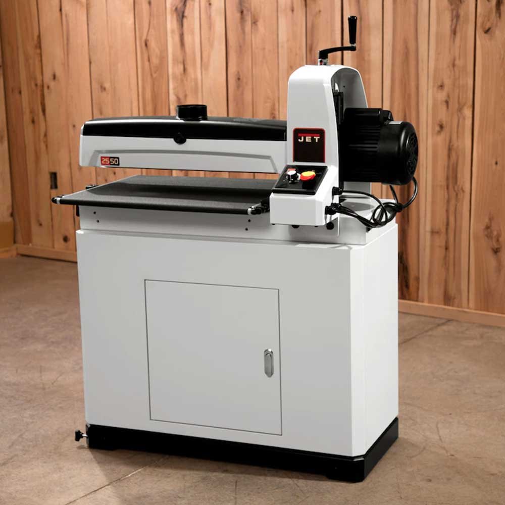 Jet JWDS-2550 115-Volt 5-Inch x 25-Inch Drum Sander w/ Closed Stand - 723544CSK - Image 3