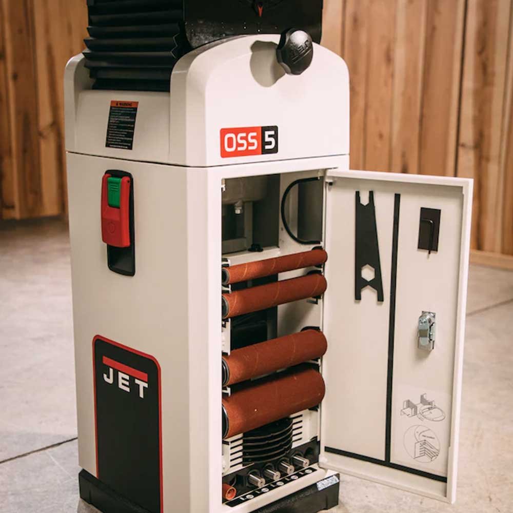 Jet JOSS-S 1-Hp Single Phase Oscillating Floor Spindle Sander - 723950 - Image 3