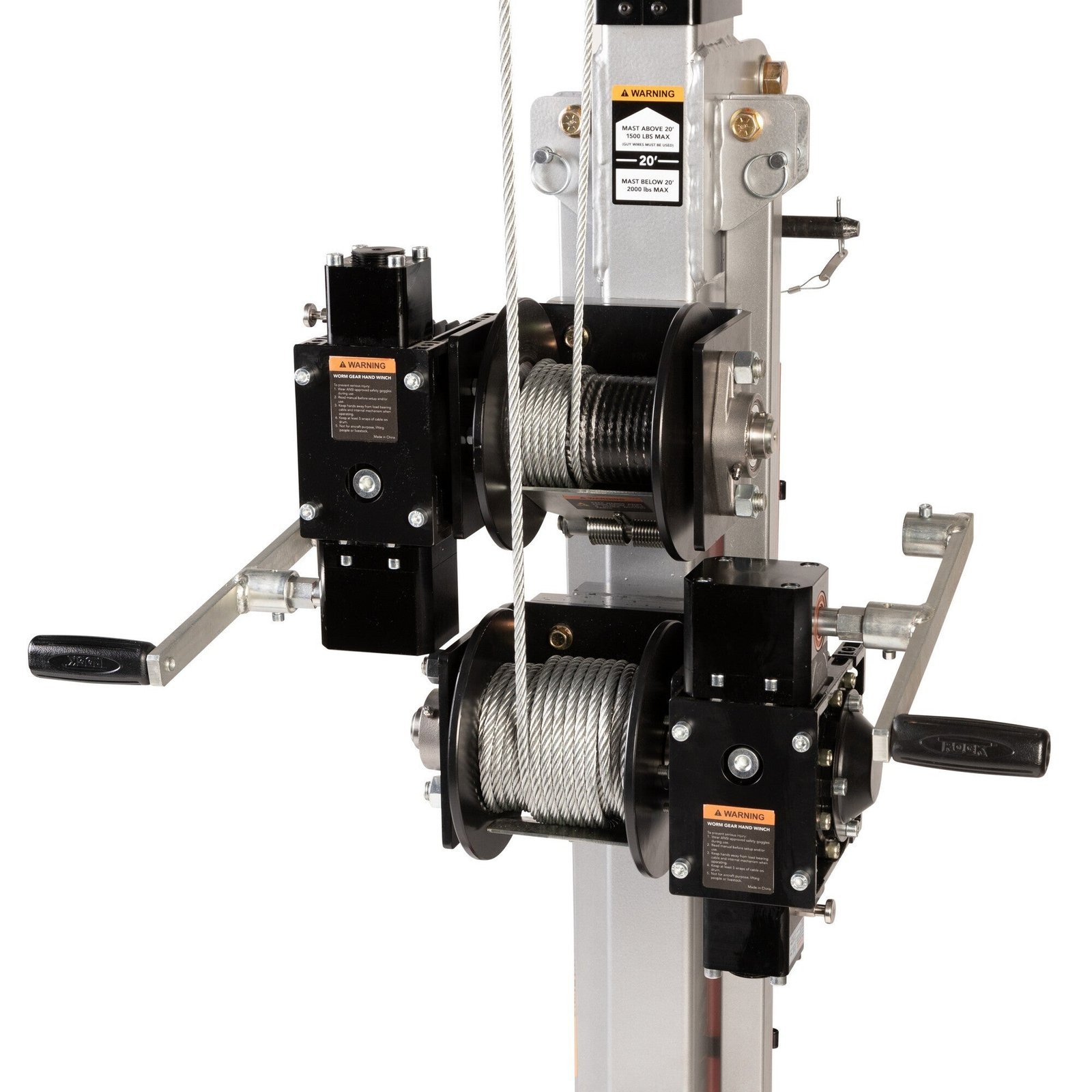 JET JT1-595 25' Manual SkyHyker Jobsite Lift w/ 2000lbs Capacity - SKY25 - Image 7
