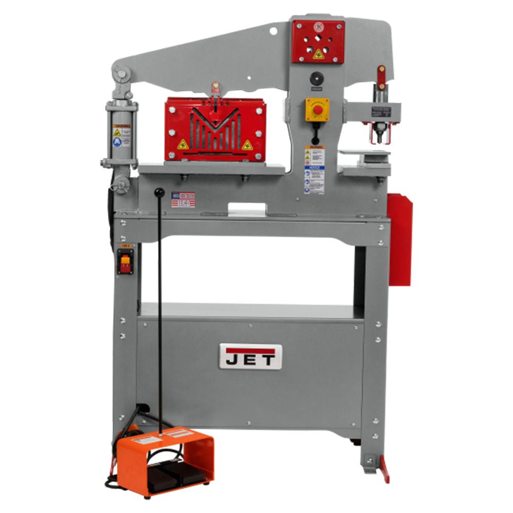 Jet JIW-45T 115V 45 Ton 1 Phase Ironworker w/ 4 Workstations - Image 2