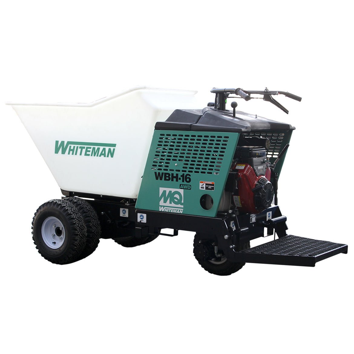 Multiquip WBH-16EF 16 Cubic-Foot Recoil/Electric Hydrostatic Power Buggy