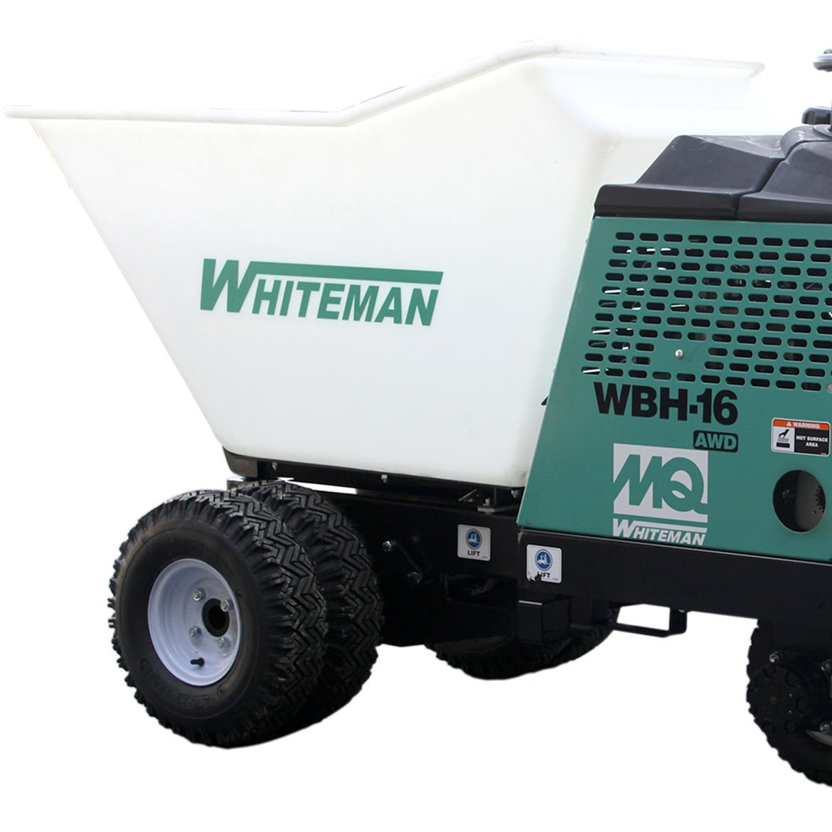 Multiquip WBH-16EF 16 Cubic-Foot Recoil/Electric Hydrostatic Power Buggy - Image 3