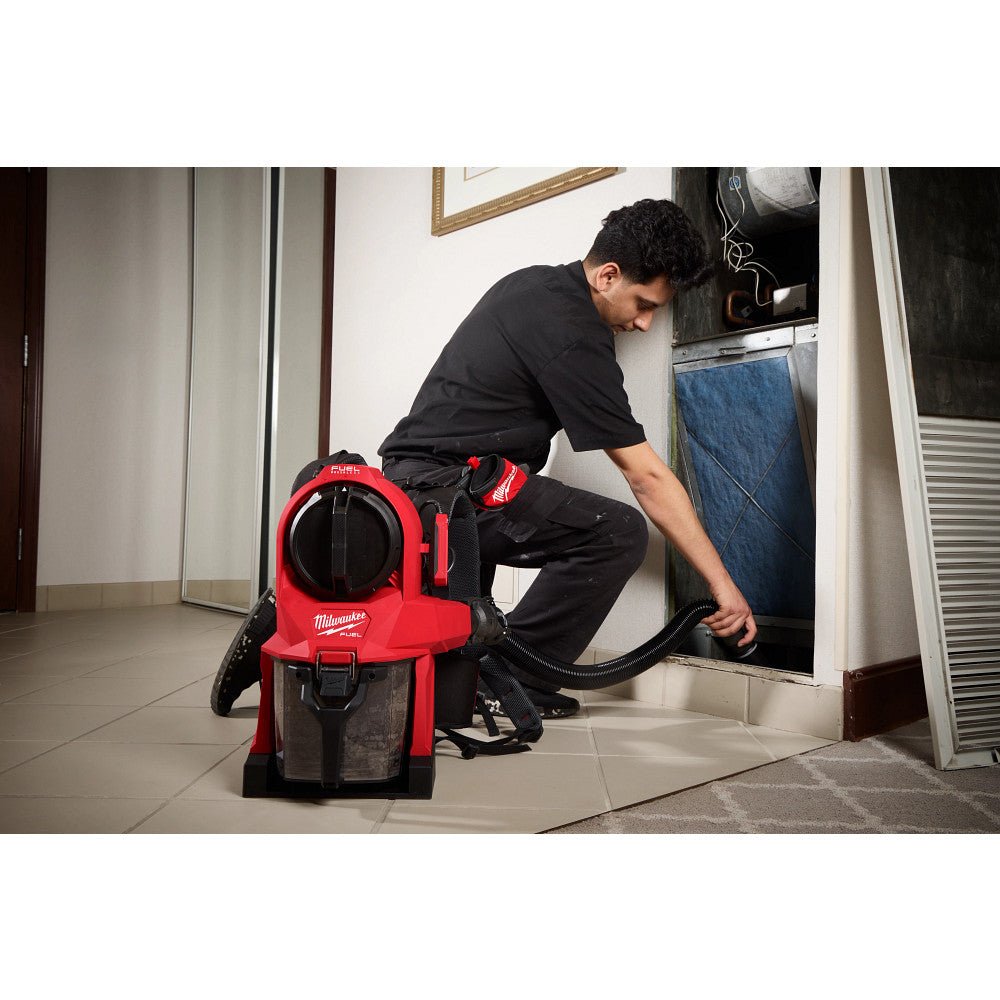 Milwaukee 0895-20 M18 FUEL 18V 3-in-1 Cordless Backpack Vacuum - Bare Tool - Image 12