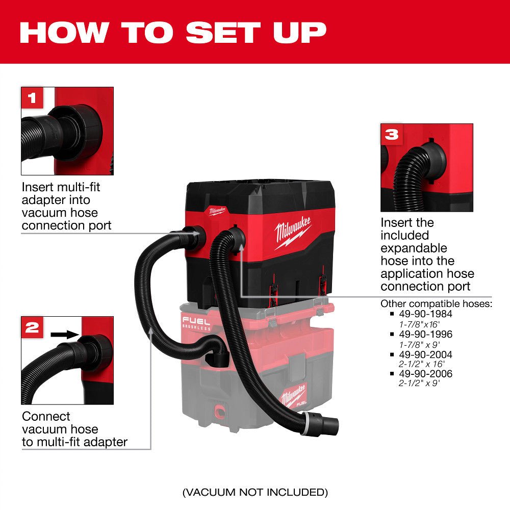 Milwaukee 0920-20DS M18 FUEL 9 Gallon Wet/Dry Vacuum w/ Debris Separator - Image 12