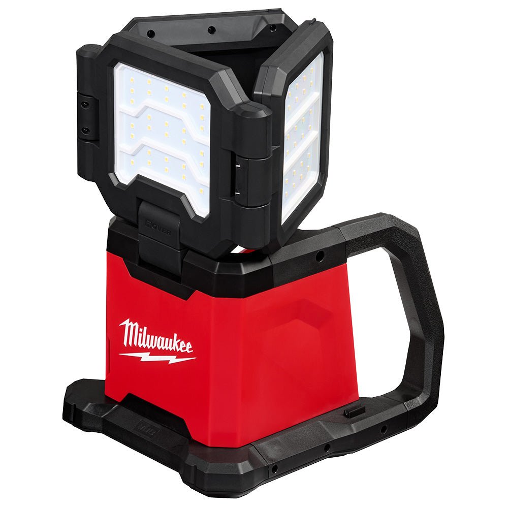 Milwaukee 2368-20SK M18 18V Dual Power Triple-Panel Light w/ 5AH Battery/Charger - Image 8
