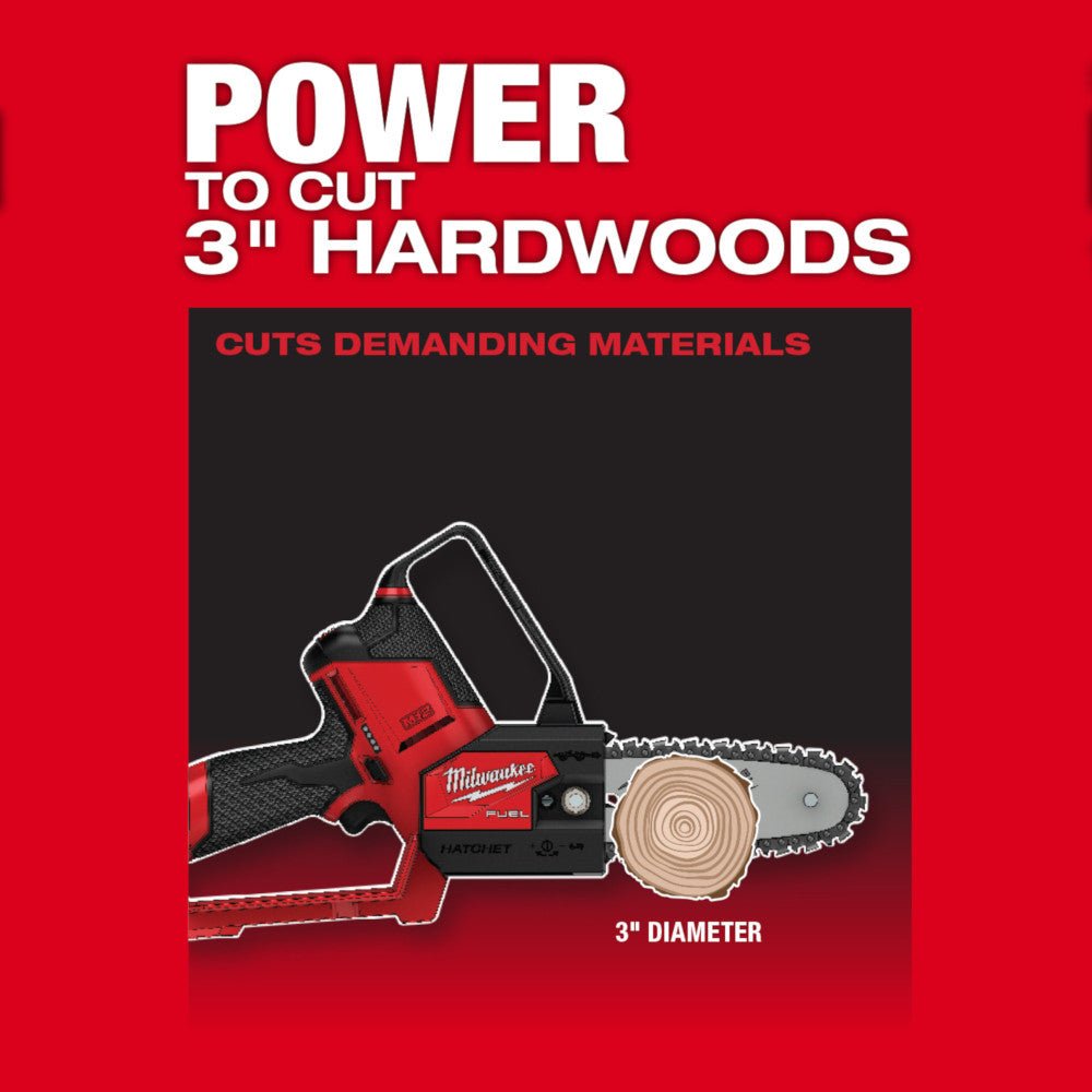 Milwaukee 2527-21x3 M12 FUEL 12V 6” Pruning Saw Kit w/ 2 - M12 3AH Batteries - Image 12