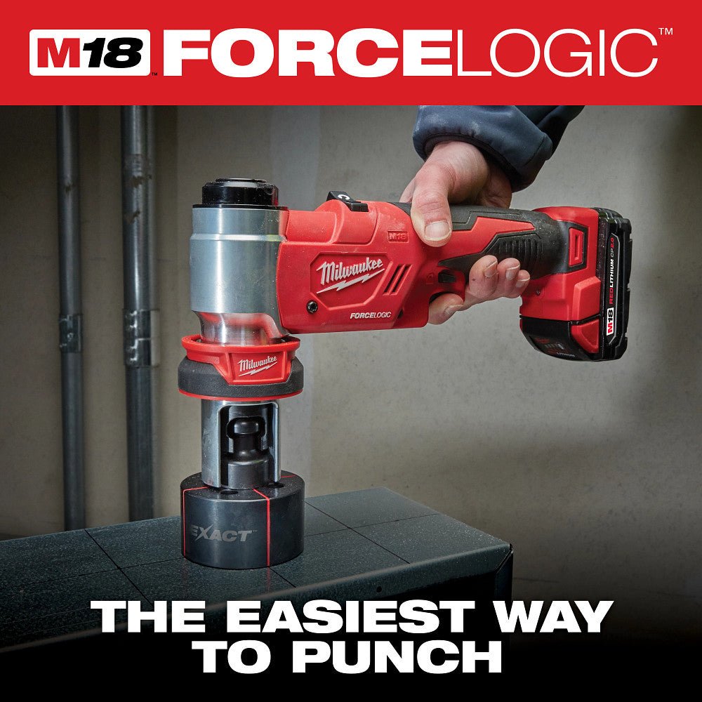 Milwaukee 2677-04 M18 FORCE LOGIC 18V 6T Knockout Tool 1/2"-4" - Image 3