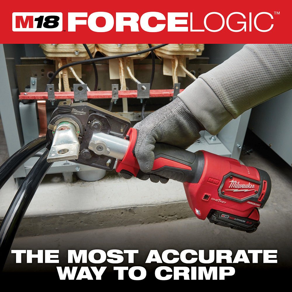Milwaukee 2679-20 M18 18V FORCE LOGIC 600 MCM Cordless Crimper - Bare Tool - Image 3
