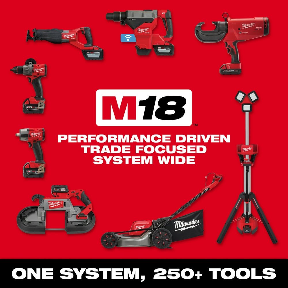Milwaukee 2686-20SK M18 18V 4-1/2" / 5" Cordless Grinder w/ 5AH Battery/Charger - Image 9