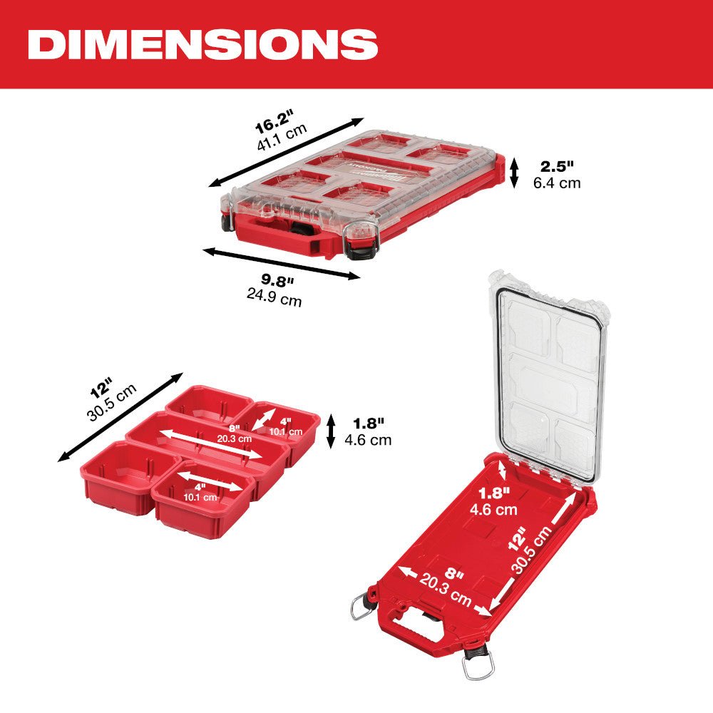 Milwaukee 2696-26POK M18 18V 6-Tool Combo Kit w/Grinder, Multi-Tool, and PACKOUT - Image 20