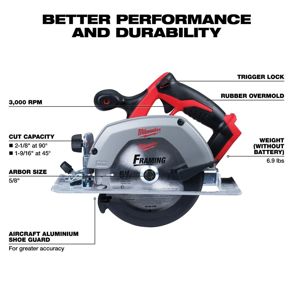 Milwaukee 2696-26POK M18 18V 6-Tool Combo Kit w/Grinder, Multi-Tool, and PACKOUT - Image 4