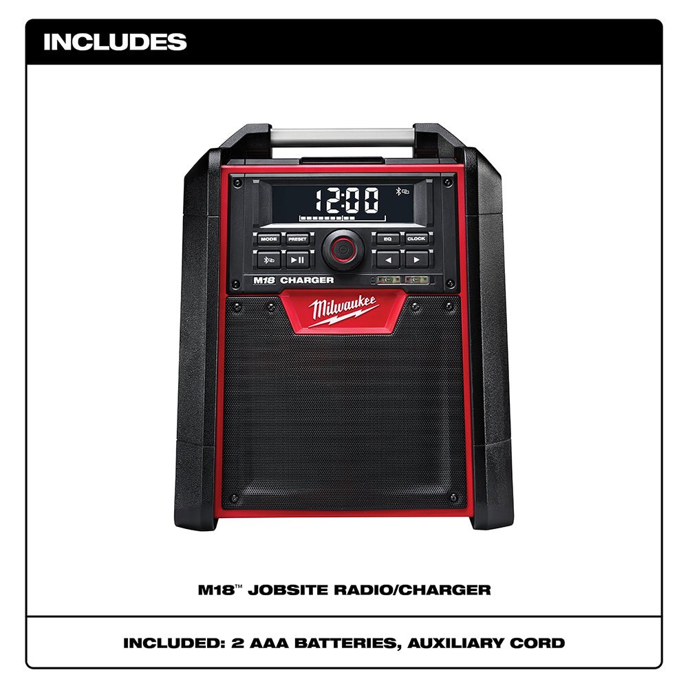 Milwaukee 2792-80 M18 18V Cordless Lithium-Ion Radio/Charger - Recon - Image 2