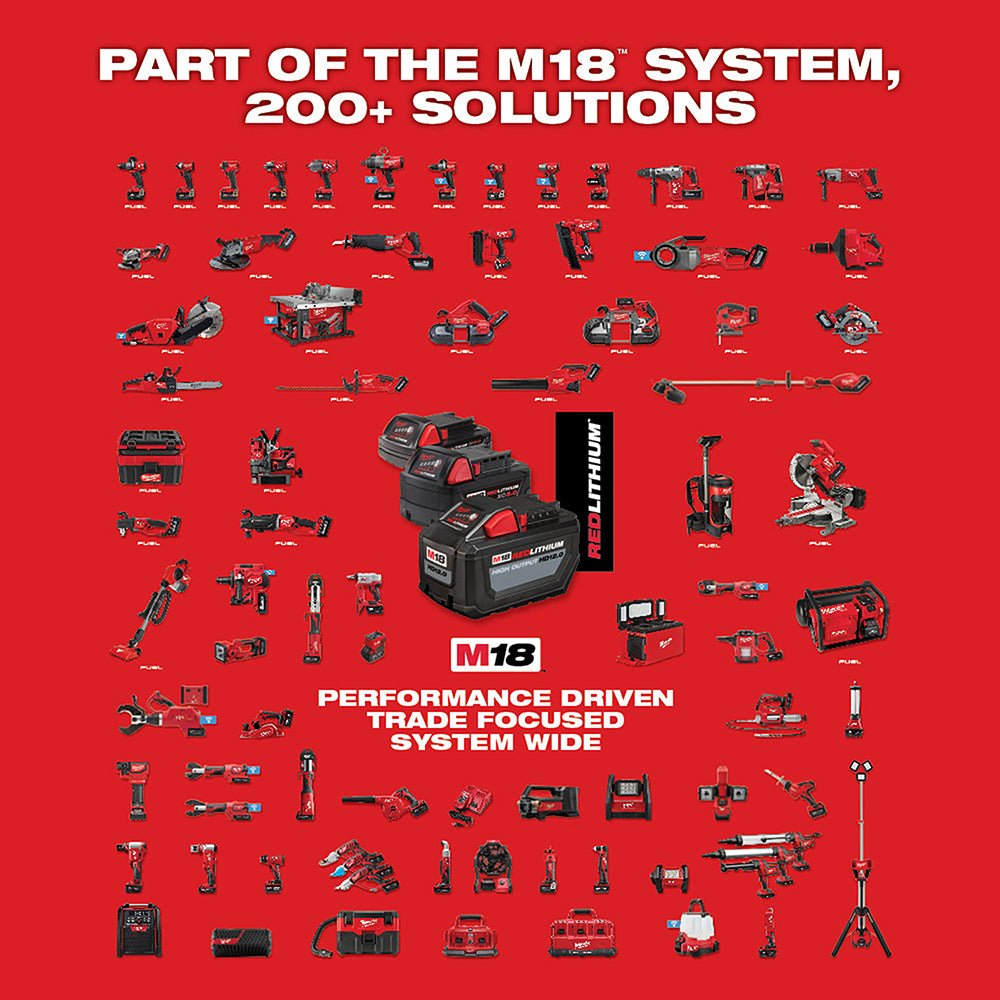Milwaukee 2821-20 M18 FUEL 18V SAWZALL Li-Ion Reciprocating Saw - Bare Tool - Image 13