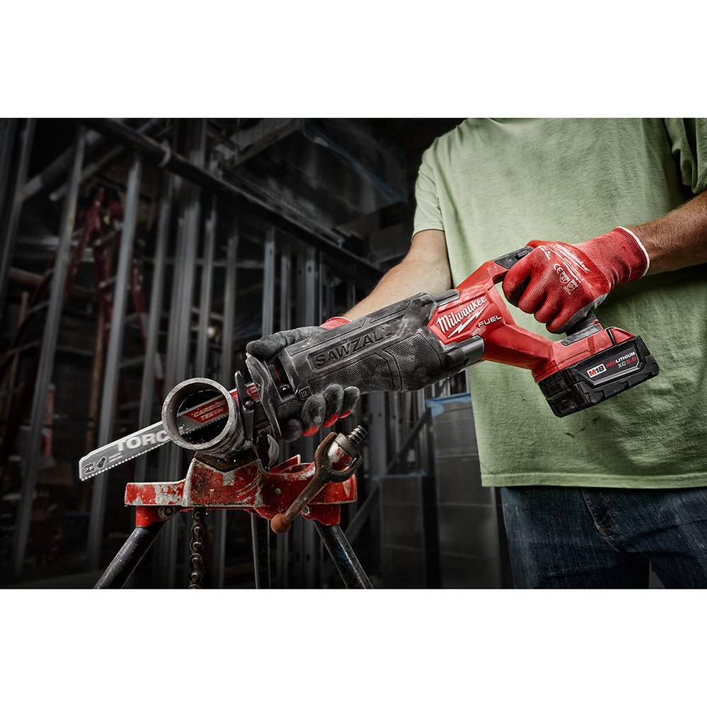 Milwaukee 2821-21x8S M18 FUEL SAWZALL Recip Saw Bundle Kit w/ 1 Battery XC5.0 - Image 11