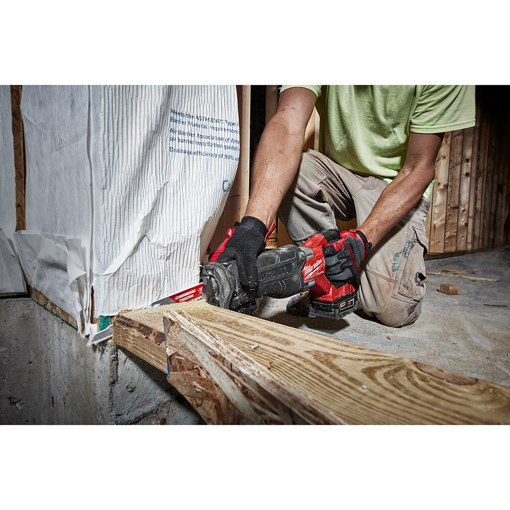 Milwaukee 2821-21x8S M18 FUEL SAWZALL Recip Saw Bundle Kit w/ 1 Battery XC5.0 - Image 12