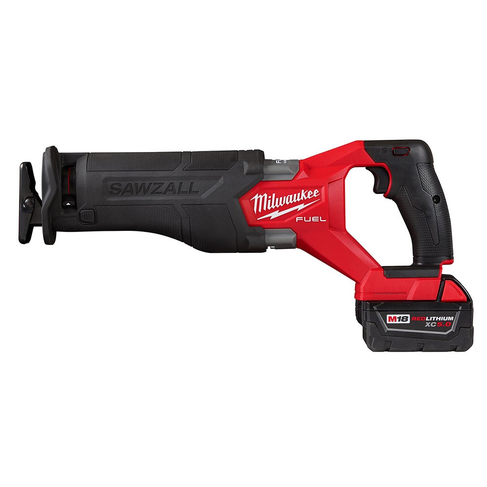 Milwaukee 2821-21x8S M18 FUEL SAWZALL Recip Saw Bundle Kit w/ 1 Battery XC5.0 - Image 2