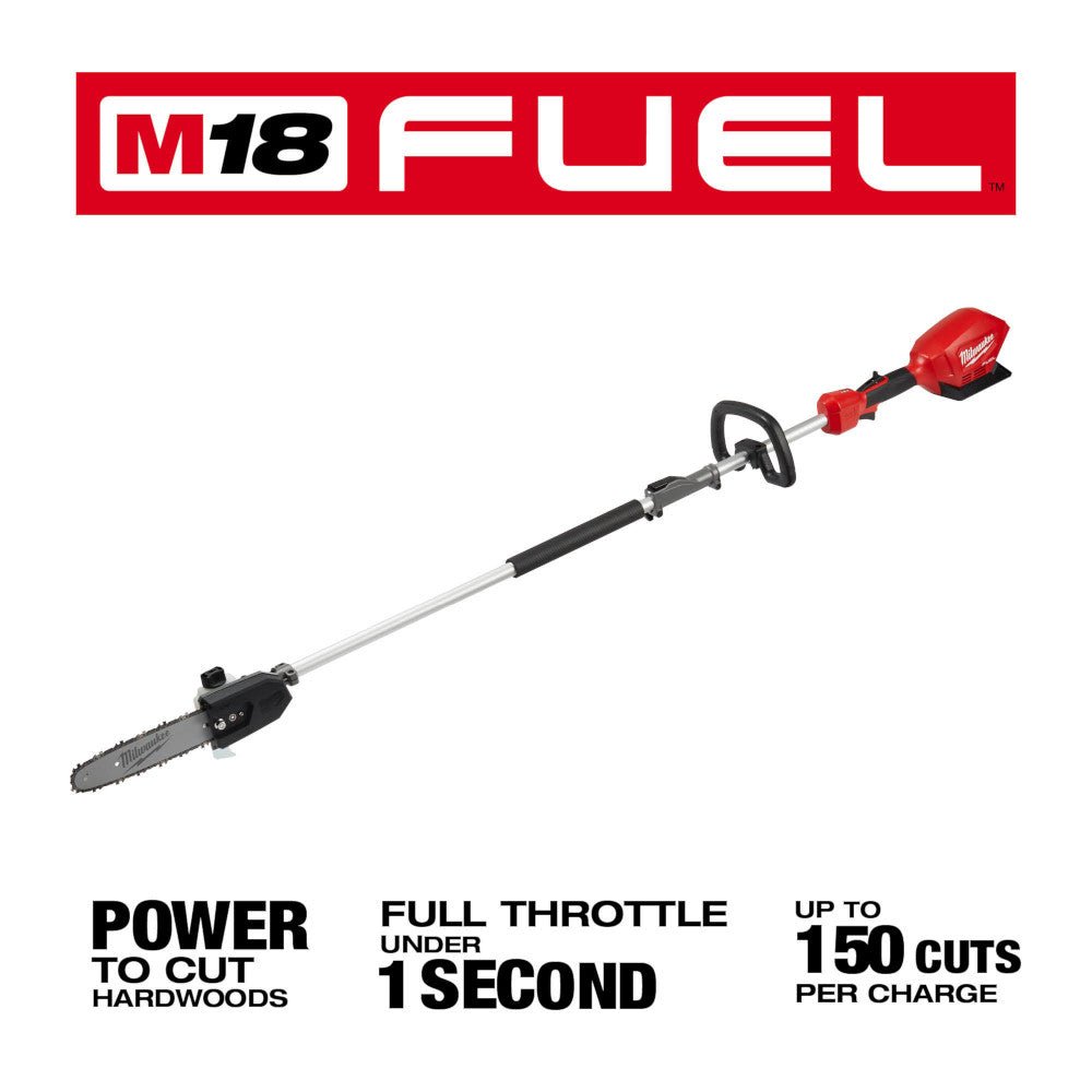 Milwaukee 2825-80PS M18 FUEL 10" Pole Saw w/ QUIK-LOK Capability - Recon - Image 2