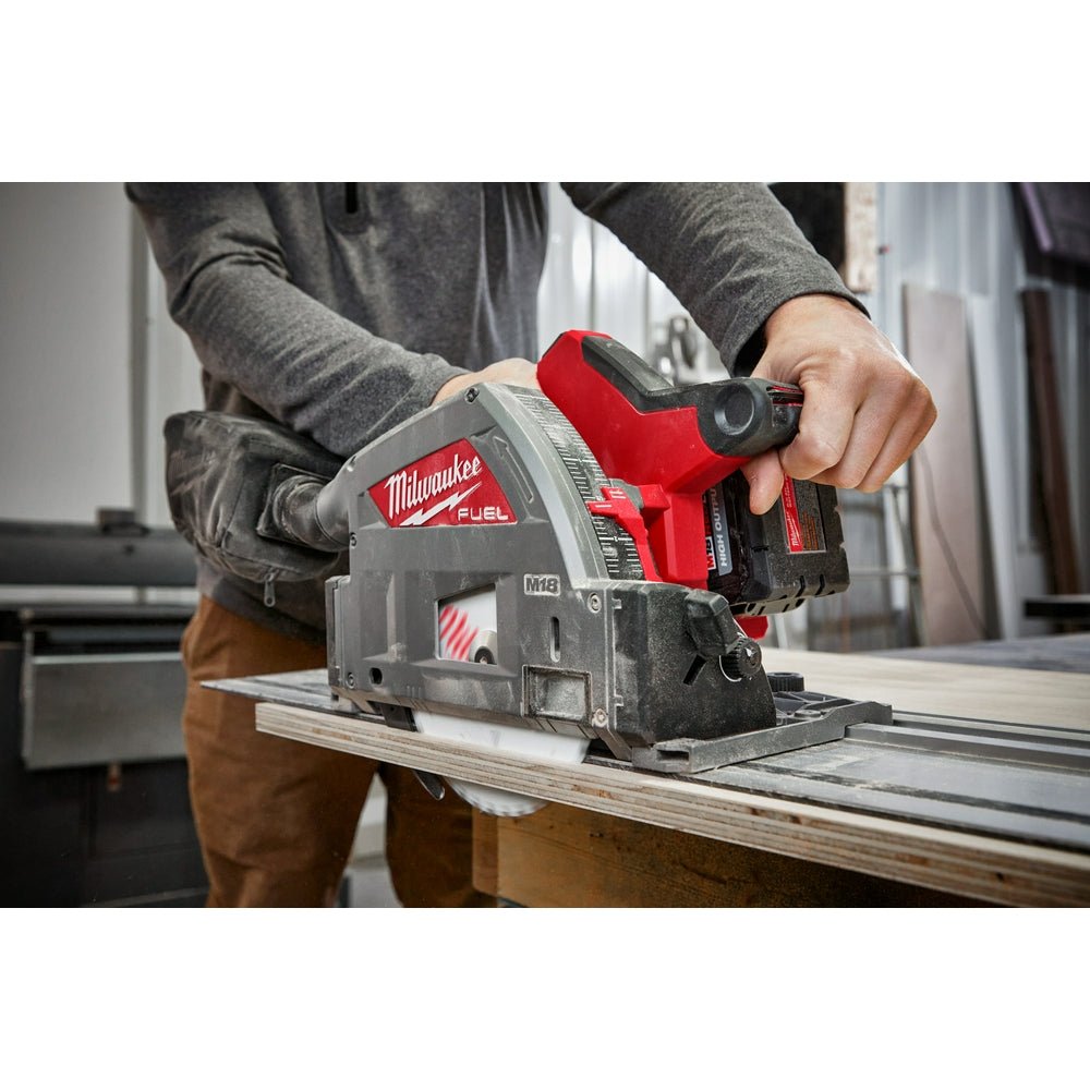 Milwaukee 2831-20x5 M18 FUEL 18V 6-1/2" Plunge Track Saw w/ 5AH Battery - Image 11