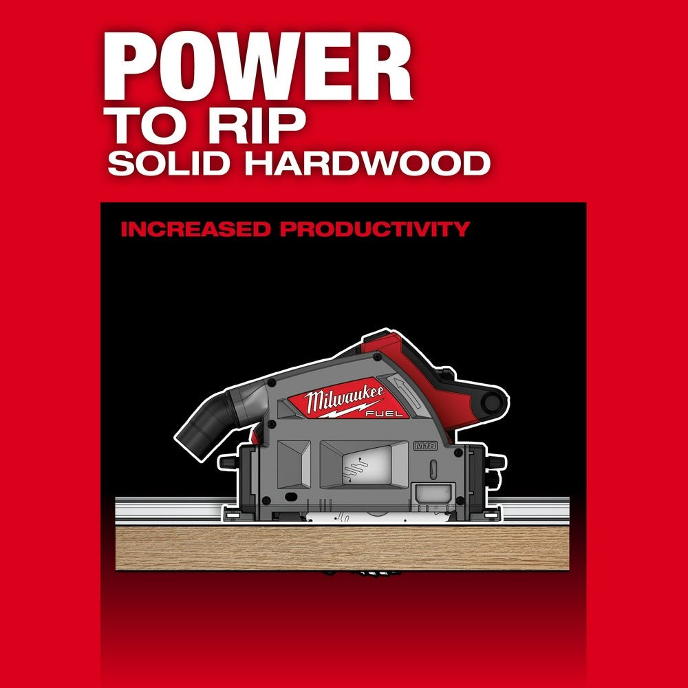 Milwaukee 2831-20x5 M18 FUEL 18V 6-1/2" Plunge Track Saw w/ 5AH Battery - Image 4