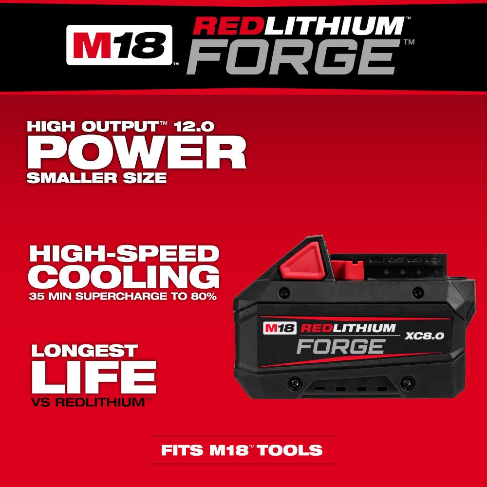 Milwaukee 2834-20B8F M18 FUEL 18V 7-1/4" Circular Saw w/ 8AH Forge Battery - Image 11