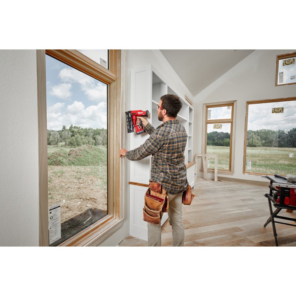 Milwaukee 2841-20 M18 FUEL Ergonomic 16 Gauge Angled Finish Nailer - Bare Tool - Image 9