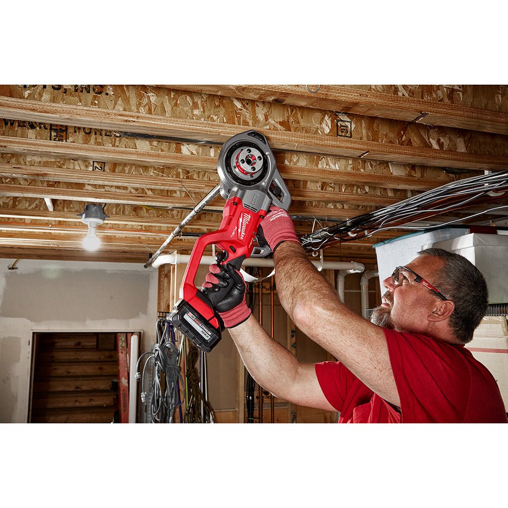 Milwaukee 2870-22BS M18 FUEL 18V Compact Pipe Threader w/ M18 Compact Bandsaw - Image 10