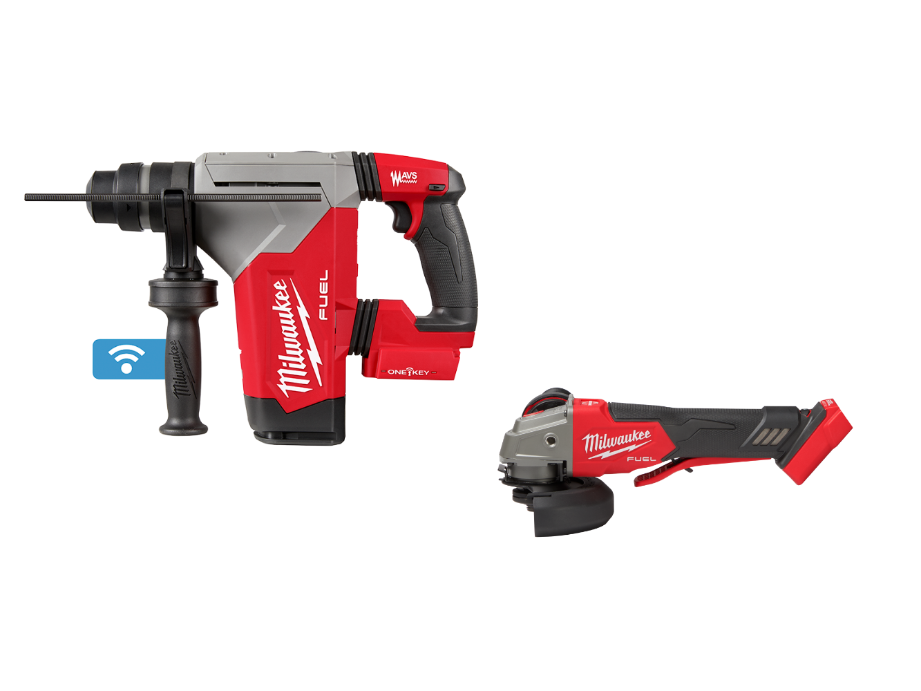 Milwaukee 2915-20GR M18 FUEL 18V 1-1/8" SDS Plus Rotary Hammer w/ Grinder