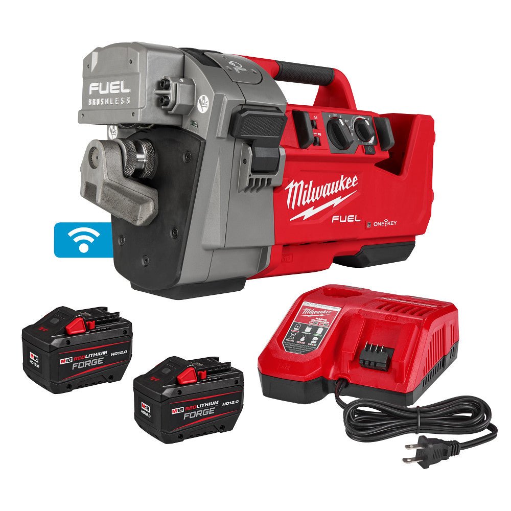 Milwaukee 2928-22 M18 FUEL 18V RINGER Roll Groover for 2" – 6" Sch 10/40
