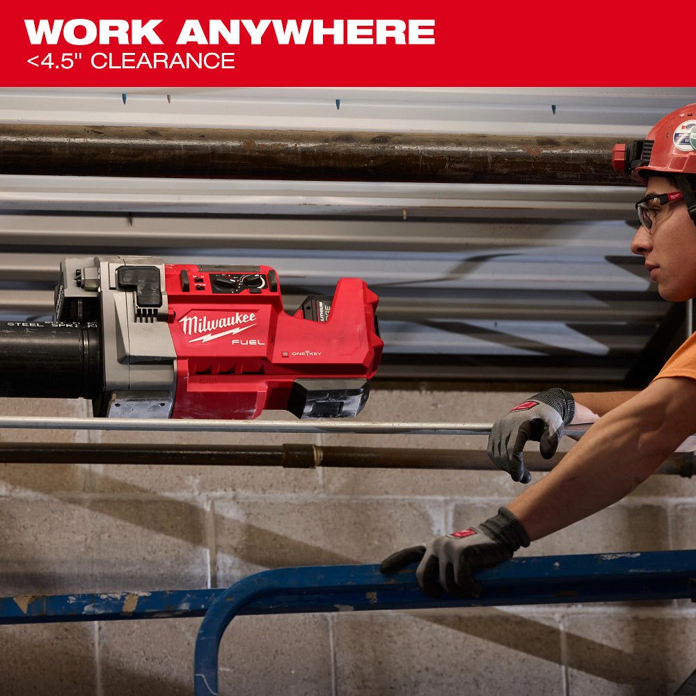 Milwaukee 2928-22 M18 FUEL 18V RINGER Roll Groover for 2" – 6" Sch 10/40 - Image 9