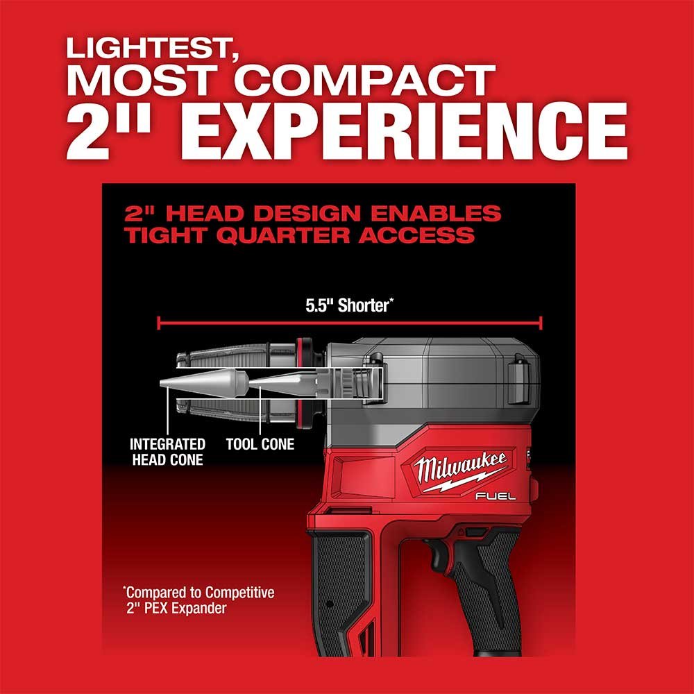 Milwaukee 2932-82XC M18 FUEL 18V 2" ProPEX Expander Kit ONE-KEY - Recon - Image 9