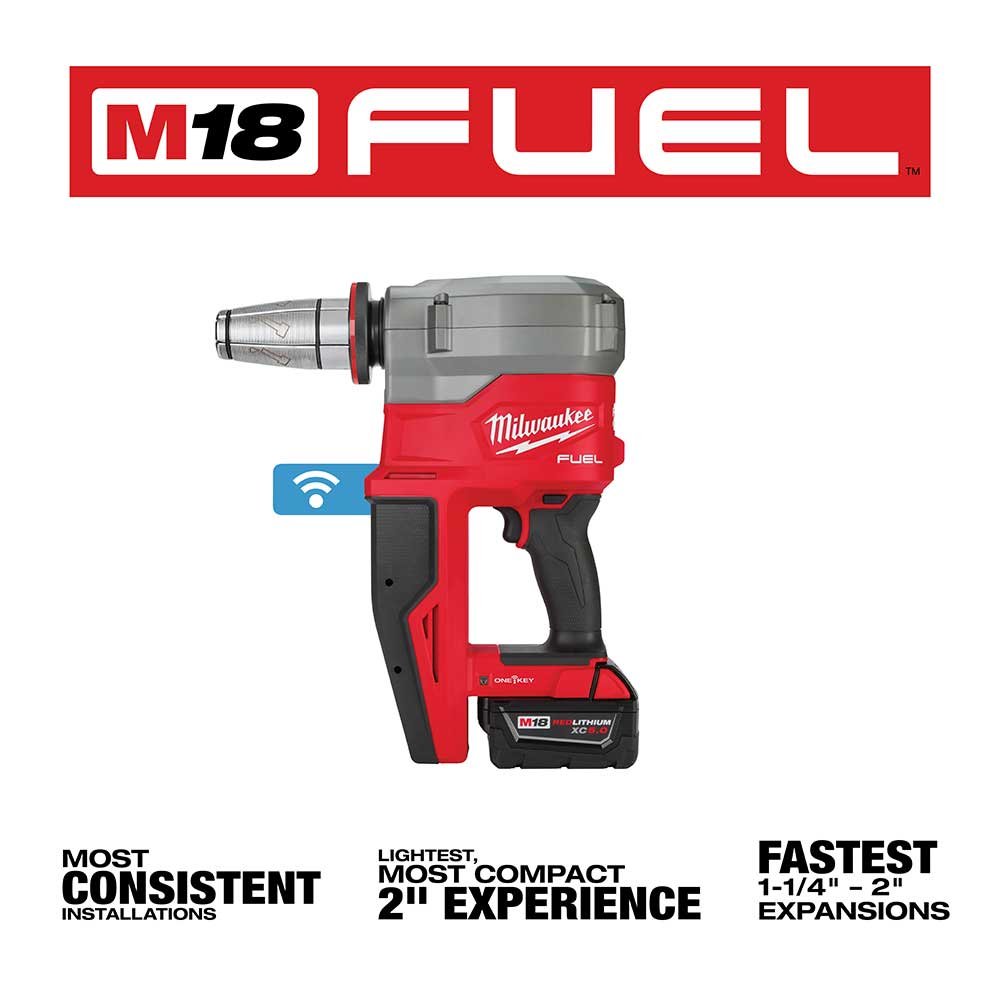 Milwaukee 2932-82XC M18 FUEL 18V 2" ProPEX Expander Kit ONE-KEY - Recon - Image 2