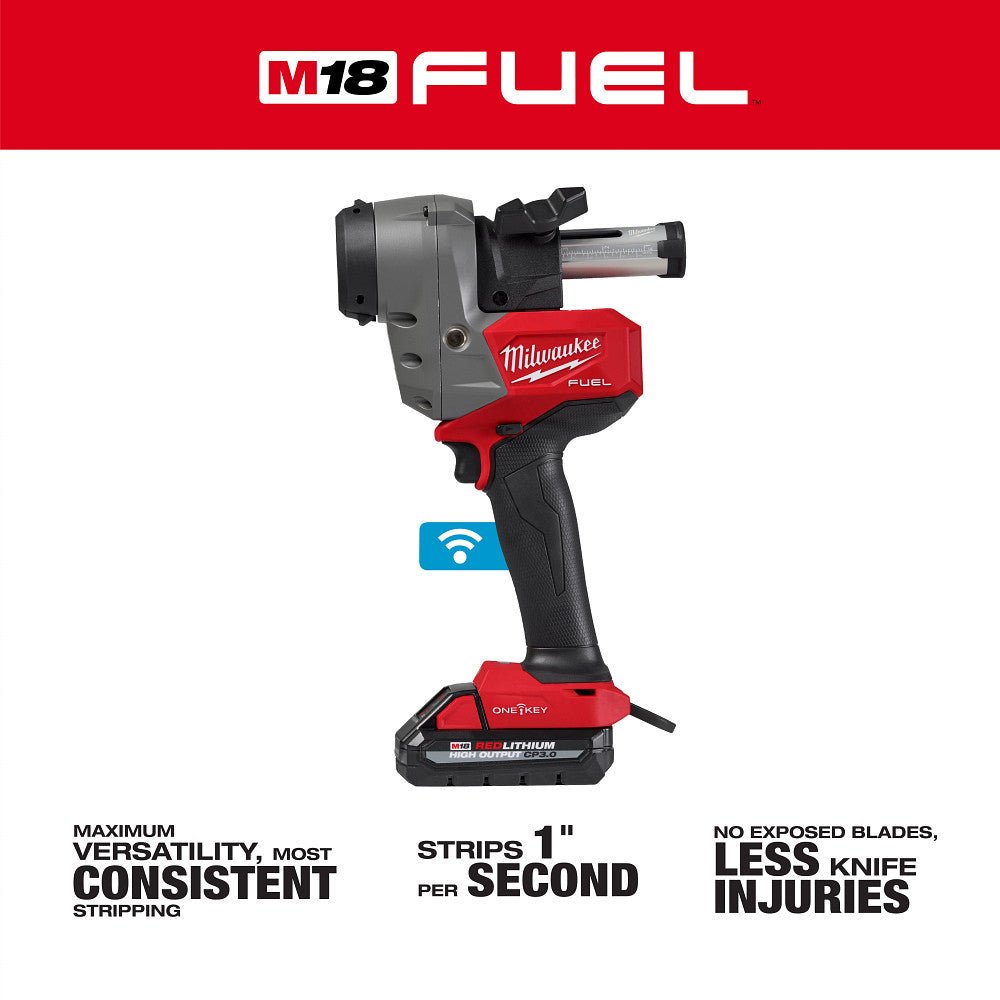 Milwaukee 2937-21 M18 FUEL 18V Covered Cable Stripper Kit Adjustable Bushings - Image 3