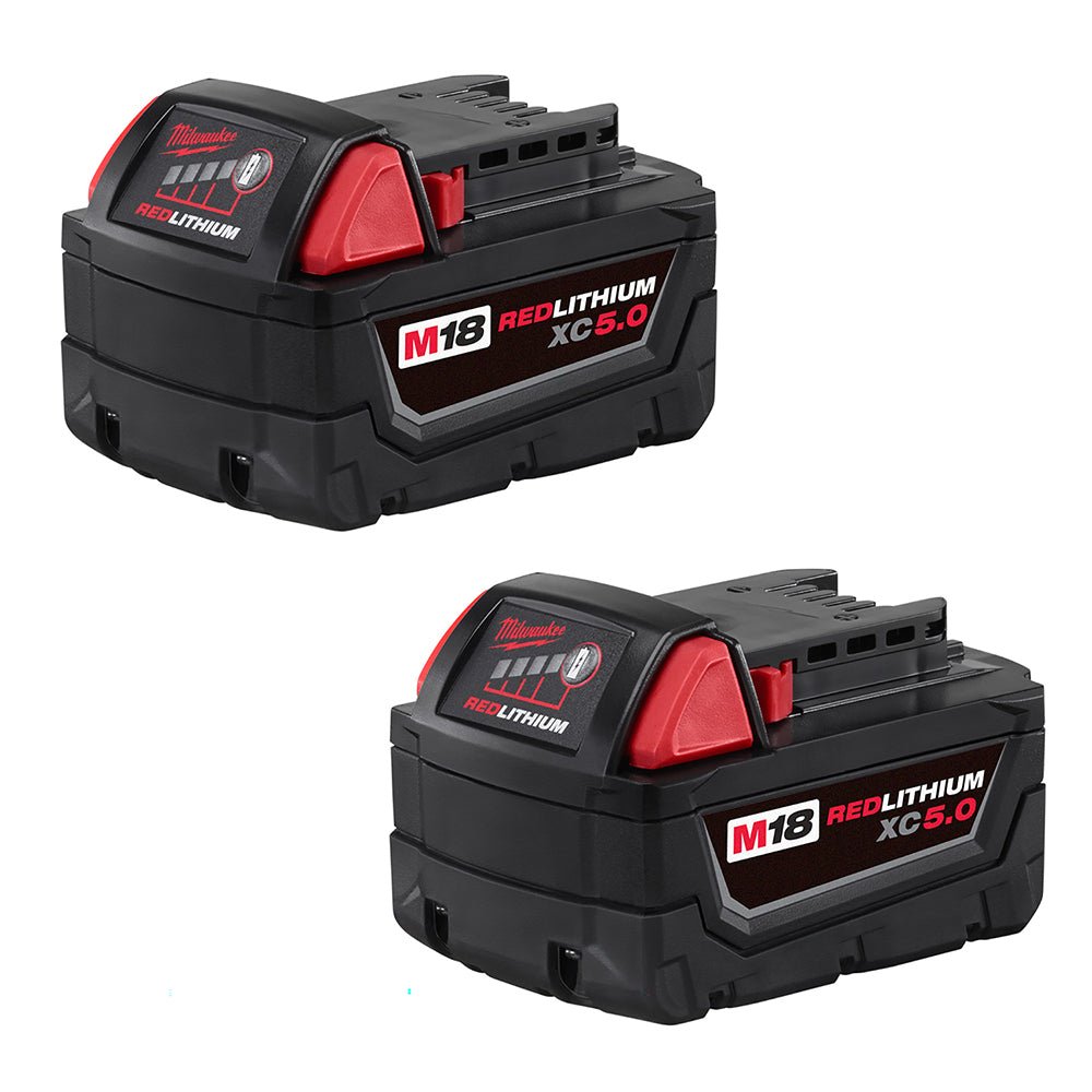Milwaukee 2953-20BT5 M18 Impact Driver w/XC5.0 Extended Capacity Battery - 2 PK - Image 2