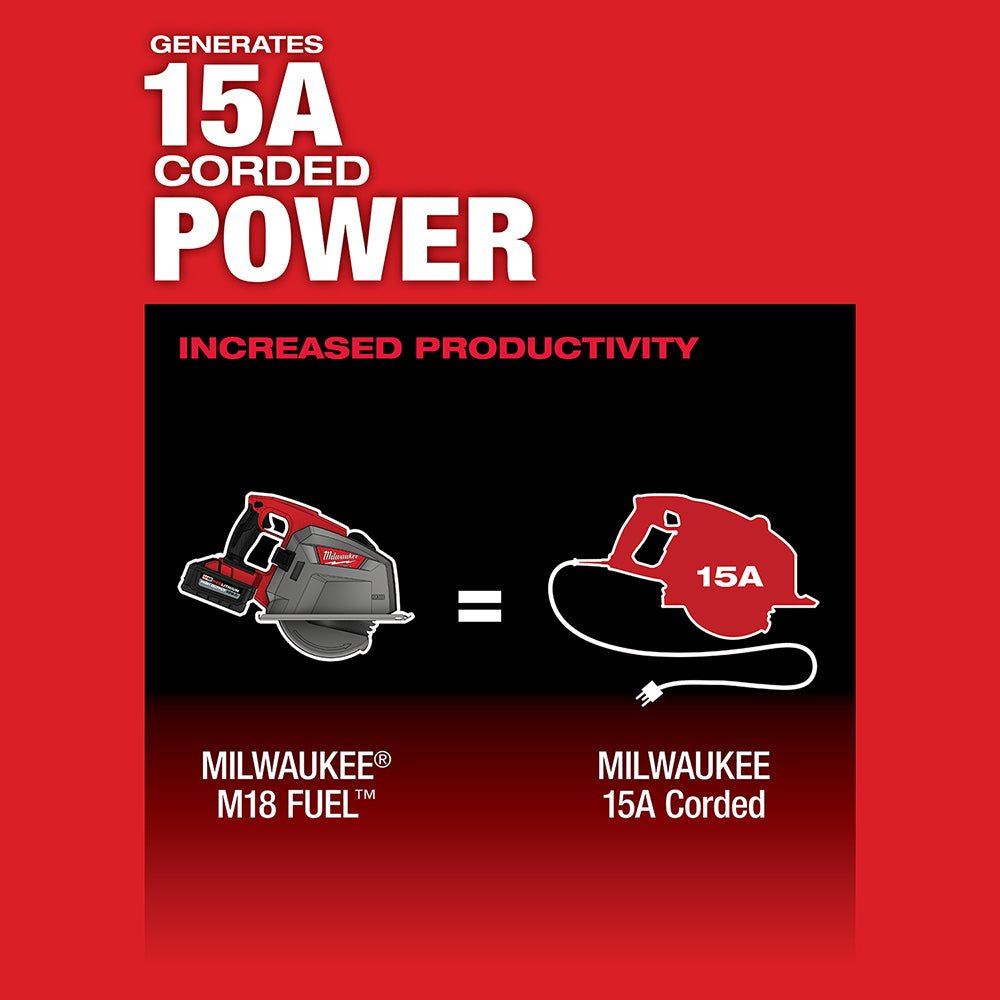 Milwaukee 2982-80 M18 FUEL 18V 8" Metal Cutting Circular Saw - Bare Tool, Recon - Image 3