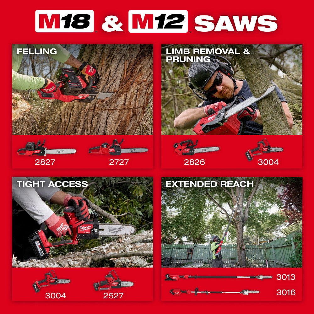 Milwaukee 3016-80PS M18 FUEL 18V Pole Saw QUIK-LOK - Recon - Image 25