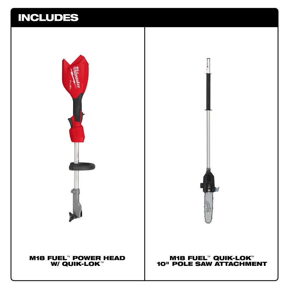 Milwaukee 3016-80PS M18 FUEL 18V Pole Saw QUIK-LOK - Recon - Image 18