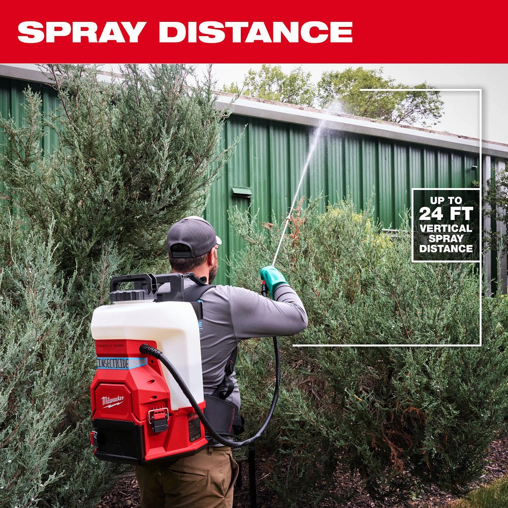Milwaukee 3019-20PS M18 18V 4-Gallon Backpack Sprayer w/ SWITCH TANK - Bare Tool - Image 9