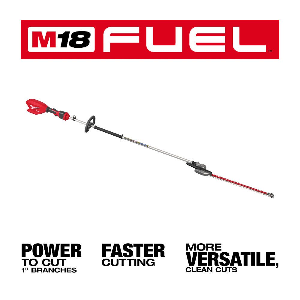 Milwaukee 3035-20 M18 FUEL 18V Extended Pole Hedge Trimmer - Bare Tool - Image 2