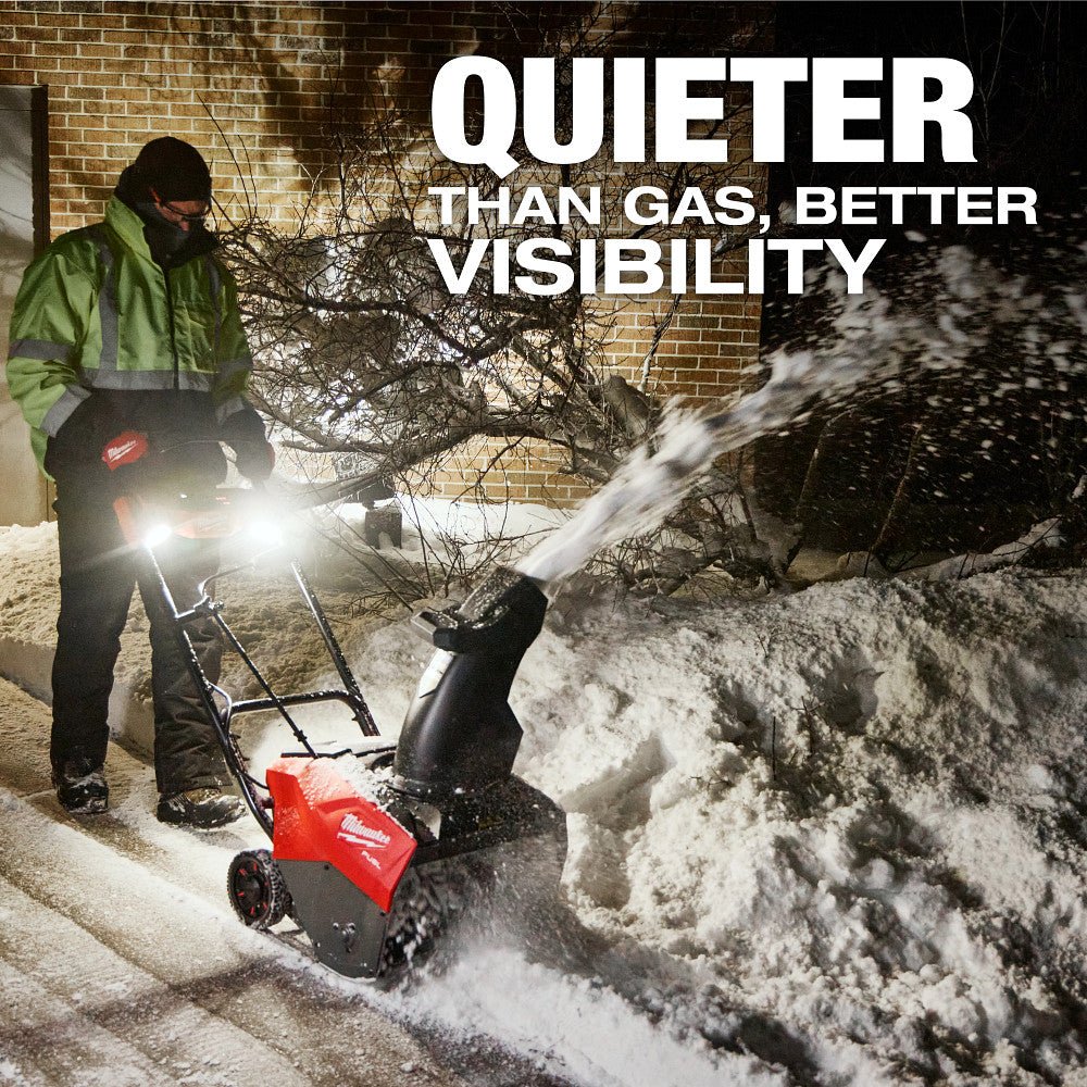 Milwaukee 3036-22HD M18 FUEL 18V 21" Auger Dual Battery Snow Blower Kit - Image 10