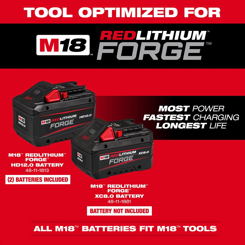 Milwaukee 3036-22HD M18 FUEL 18V 21" Auger Dual Battery Snow Blower Kit - Image 12